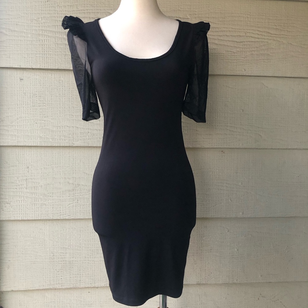 NWOT Generation Love Black Dress XS